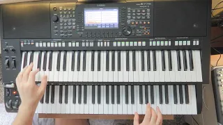 Yamaha PSR s775 KorgVolca FM - Осин - Все ребята говорят - Blondyneczka