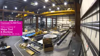 Cincinnati U5 Bridge Mill Installation Time Lapse Video
