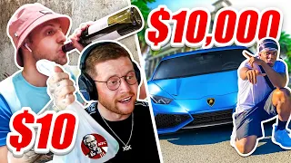 SIDEMEN $10,000 vs $10 TAKEAWAY