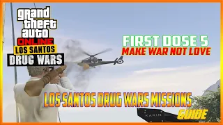 GTA Online: First Dose 5 - Make War Not Love - Los Santos Drug Wars Missions Hard Mode #gta #gta5