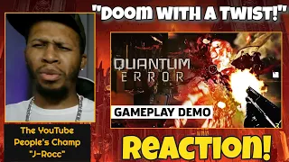 Quantum Error Gameplay Preview Trailer Reaction (Gamescom 2020)