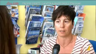 Troppi debiti, la vita a rate degli italiani