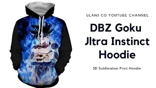 DBZ Goku Ultra Instinct Hoodie