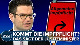 CORONA: Allgemeine Covid19-Impfpflicht? Das sagt Justizminister Marco Buschmann zum Stand der Dinge