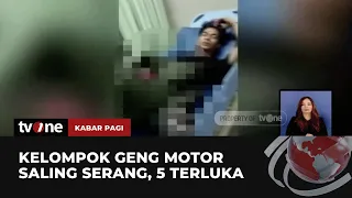 Tawuran Geng Motor di Tangerang, 5 Orang Terluka | Kabar Pagi tvOne