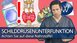 Schilddrüsenunterfunktion? Wichtige Nährstoffe die oft fehlen und die Folgen für Ihre Gesundheit!