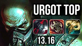 URGOT vs IRELIA (TOP) | 2.7M mastery, 6 solo kills, 8/2/9 | EUW Master | 13.16