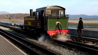 L&BR 190 'Lyd' & 762 'Lyn' at Porthmadog, Wales | 13/4/2019