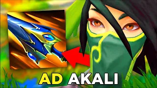 AD Akali TOP rozwala linie w League of Legends