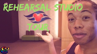 Inside Look at Disney Cruise Line Rehearsal Studio