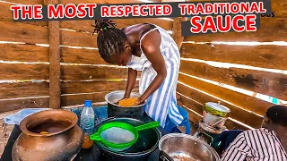 African Village Girl's Life//COOKING THE MOST RESPECTED SAUCE IN ACHOLI TRADITION//DEK NGO