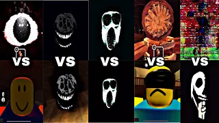 [ROBLOX]Doors All Jumpscares VS Doors but kinda Cheap and Shorter Jumpscares 👁️