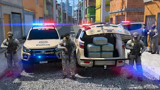 G.E.R CONFRONTA COM INDIVÍDUOS DE EXTREMA PERICULOSIDADE PCSP | GTA 5 POLICIAL