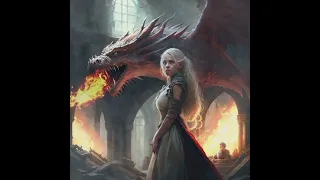 Daenerys with her Dragon- Tribute to "Game of Thrones" for fans only