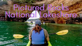 Kayaking Pictured Rocks National Lakeshore | National Parks in Michigan l Upper Peninsula