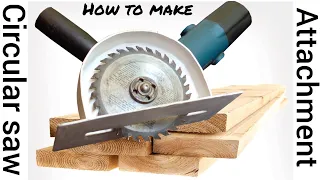 angle grinder circular saw attachment