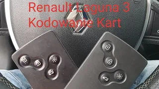Renault Laguna 3 Programowanie Karty HandsFree + RenOLink 1.87 Card Programming