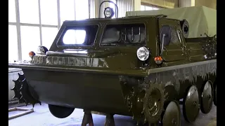 Коллекцию урайского исторического комплекса пополнил вездеход ГАЗ-71