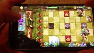 Plants vs. Zombies 2 Lost City Level 22 Walkthrough