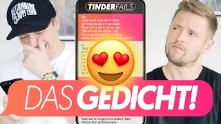 Das krasseste Tinder Gedicht | FLIRT FAILS