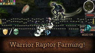 Raptor Farming -  Guild Wars Warrior Farm W/N, HM