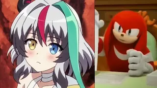 Knuckles rates Anime Crushes