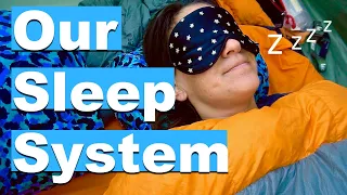 BICYCLE TOURING GEAR | Our Camping & Bike Touring Sleep Setup