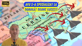 PREMIERĂ: Ucraina distruge toate dronele rusești lansate azi noapte!