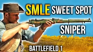 Battlefield 1 SMLE - #1 Sweet Spot Sniper BF1 Scout Gameplay SMLE MKIII Marksman