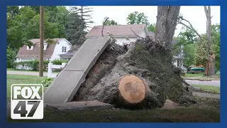 Perry community comes together to clean up after tornado blows through