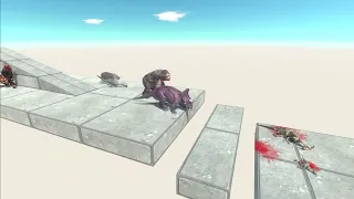 Animals overcome obstacles - Animal Revolt Battle Simulator