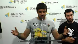 Presentation of film-making classes “A movie in 7 days ”. Ukraine Crisis Media Center, 23-06-2015