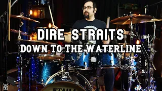 Dire Straits - Down To The Waterline Drum Cover