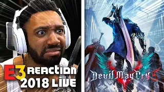 DEVIL MAY CRY 5 LIVE REACTION! - XBOX [E3 2018] | runJDrun