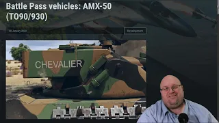 "Royal Guard" Battle Pass Top Prize! ~ AMX-50 TO90/930 Devblog [War Thunder]