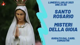 ore 21:30 - S. Rosario guidato dal Card. Comastri - Basilica San Pietro - Roma - 05/07/2021