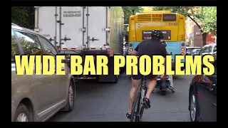 Nitto handlebars too wide for NYC traffic