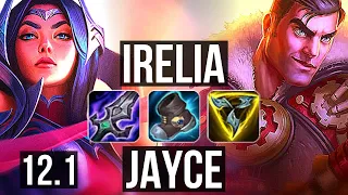 IRELIA vs JAYCE (TOP) | 8 solo kills, Rank 7 Irelia, 700+ games, Godlike | NA Challenger | 12.1