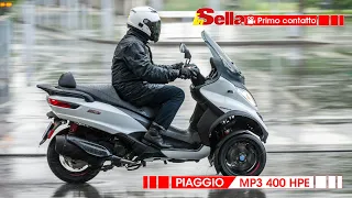 Piaggio MP3 400 HPE, ancora più sicuro anche sul bagnato!