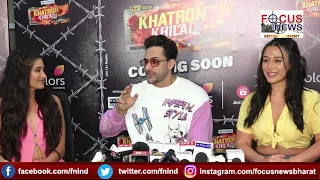 Interview of Khatron Ke Khiladi contestants #NimritKaur, #ShalinBhanot & #KrishnaShroff - Focus News