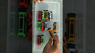 Mini Sized Diecast City Police Bus Hand Review