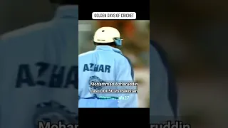 Mohammad Azharuddin Last ODI 50 vs Pakistan #batting #indvpak #youtubeshorts #reels