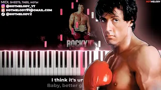 Rocky - No easy way out piano karaoke cover