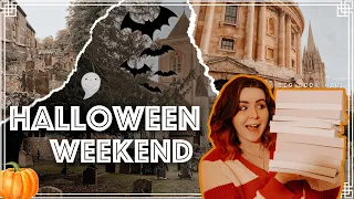 Come Horror book shopping with me in Oxford... again | Book haul, cosy days, Halloween reading vlog
