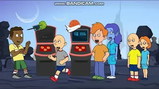 Classic Caillou Misbehaves At Pizza Planet/Punishment Day