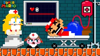 What Happens to Mario in Peach Hospital??? | Game Animation
