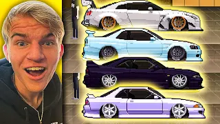 SPENDING $20,000,000 ON EVERY GTR IN PIXEL CAR RACER TO SEE WHICH ONE IS THE BEST!!!! (NISSAN GTR)