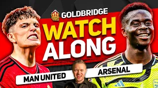 MANCHESTER UNITED vs ARSENAL Live with MARK GOLDBRIDGE