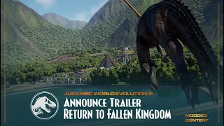 Jurassic World Evolution 2: Return to Fallen Kingdom | Announcement Trailer