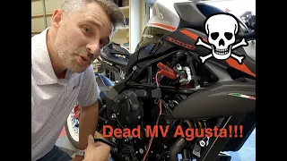 MV Agusta Dragster Dead Battery Charging Issues!